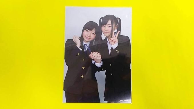 Amazon Wake Up Girls 会場限定ブロマイド イベント やらせてください 品川ステラボールwug林田藍里役永野愛理 岡本未夕役 高木美佑01 アイドル 芸能人グッズ 通販