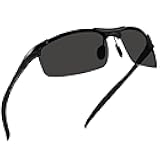 PRIVEL XXL Size Extra Large 150MM Polarized Wrap Around Sport Polarized Sunglasses for Big Wide Heads Men Aluminum TR90