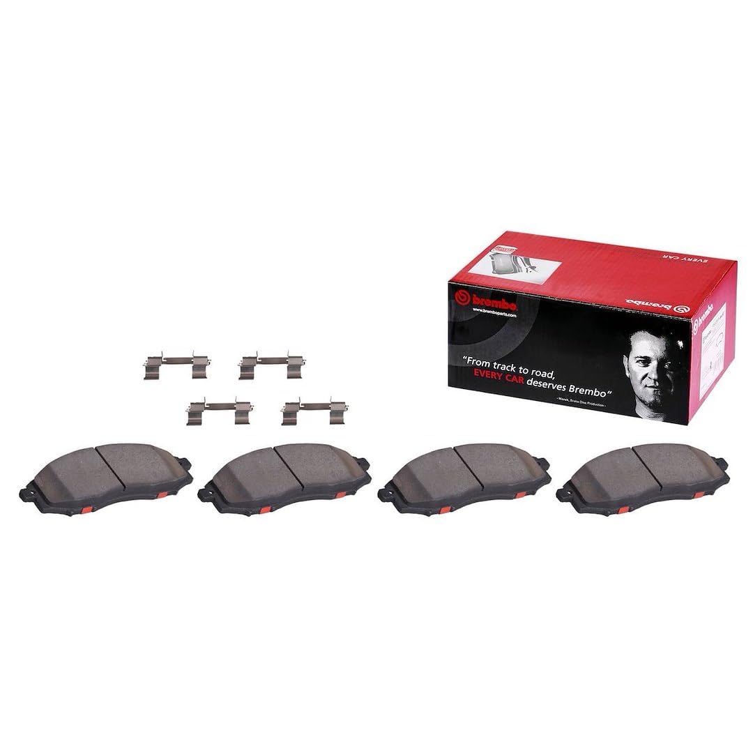 Amazon.com: Brembo P56046N Premium Ceramic Rear Disc Brake Pad Set