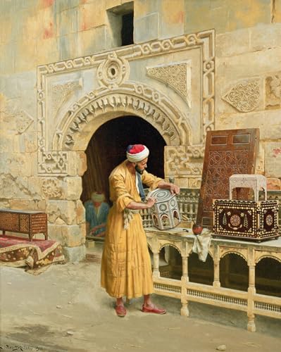 Tableaux Peinture sur Toile Ludwig Deutsch 60x90cm Décoration Chambre