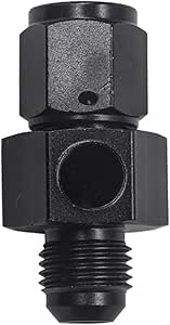 AN6 Male To Female 1/8"NPT Gauge Sensor Side Port Adapter Fuel - Foto 5
