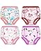 MOEMOE BABY Töpfchen Trainingshose 4 Stück Absorbiert Baby Töpfchentraining Unterhose für Kinder Mädchen 4 Jahre