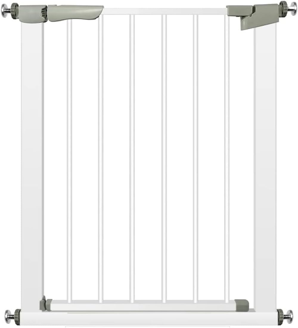 Baby Gate Extra Wide Pressure Mounted Walk Thru Auto Close