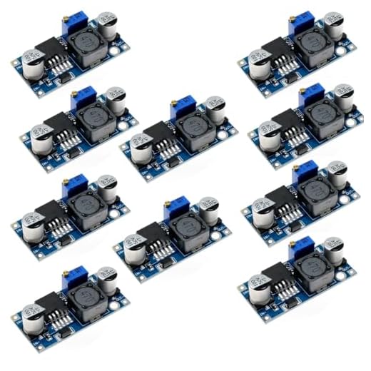 10 PCS LM2596 DC to DC Buck Converter 3.0-40V to 1.5-35V Power Supply Step Down Module (10X)