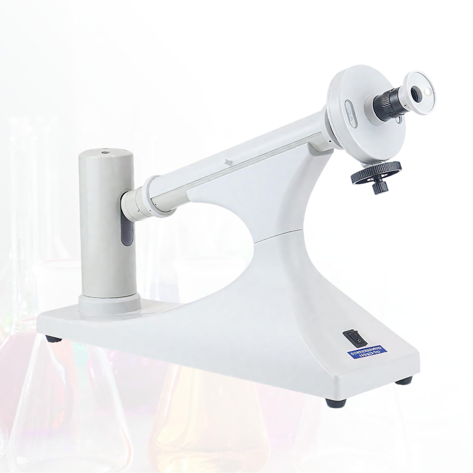 Manuelles Polarimeter - Labor Disc Polarimeter zur Messung von Konzentration, Reinheit und Zuckergehalt mit Natriumlampe, Industrie-Typtester