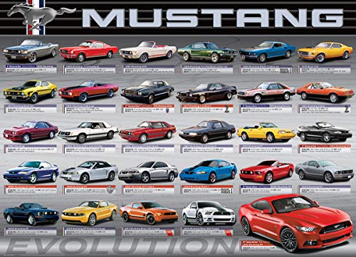 EuroGraphics Ford Mustang Evolution Rompecabezas de 1000 Piezas miniatura 2