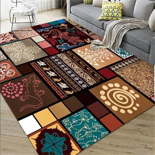 Tapis long couloir vintage floral pour réchauffer l'ambiance de votre entrée familiale