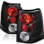 SPEC-D TUNING Black Tail Lights Compatible with 2003-2006 Ford Expedition Left + Right Pair Assembly