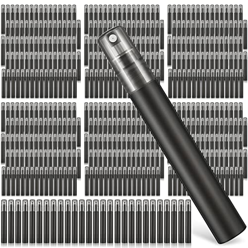 Remerry 10 ml Perfume Spray Bottles Plastic Travel Refillable Mini Bottles for Women Small Fine Mist Sprayers Portable Frosted Perfume Sprayers Empty Atomizer for Essential Oil(500 Pcs)