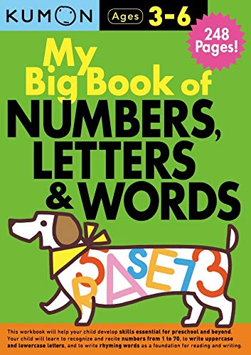 My Big Book of Numbers, Letters and Words (Kumon Workbooks)