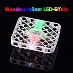RC ferngesteuerte 4-Kanal mini Drohne mit Schutz-Käfig, Flying-Ball UFO-Drone, Quadcopter mit Gyro-Technik, Rückholfunktion, Headless-Mode und 3D-Flip, Spielzeug Quadrocopter für Kinder und Erwachsene – Bild 3