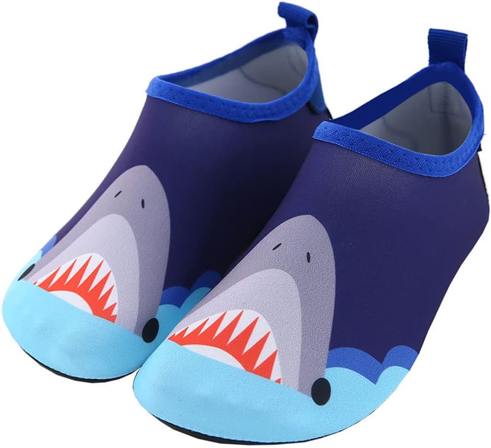 Water Shoes Beach Socks for Kids Toddler Baby Girls Boys, Barefoot Quick-Dry Non-Slip Swim Socks Aqua Water Shoes for Beach Swimming Pool Water Park