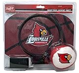 Rawlings Louisville Cardinals Slam Dunk Softee Hoop Set