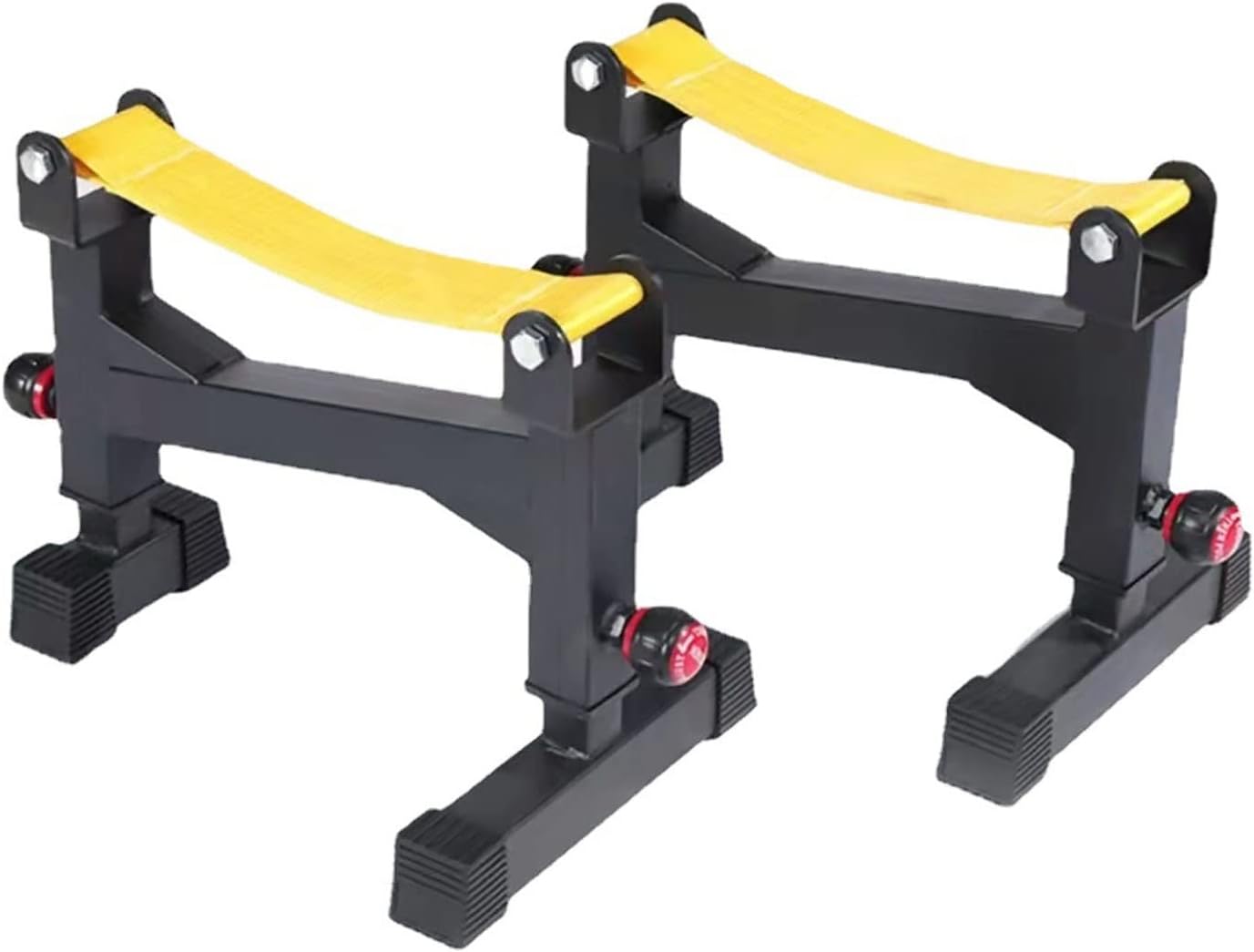 HappyLanデスリフトクッションブラケット、安全ブラケット、調整可能な高さ、1763ポンドの容量、ストレングストレーニングアクセ