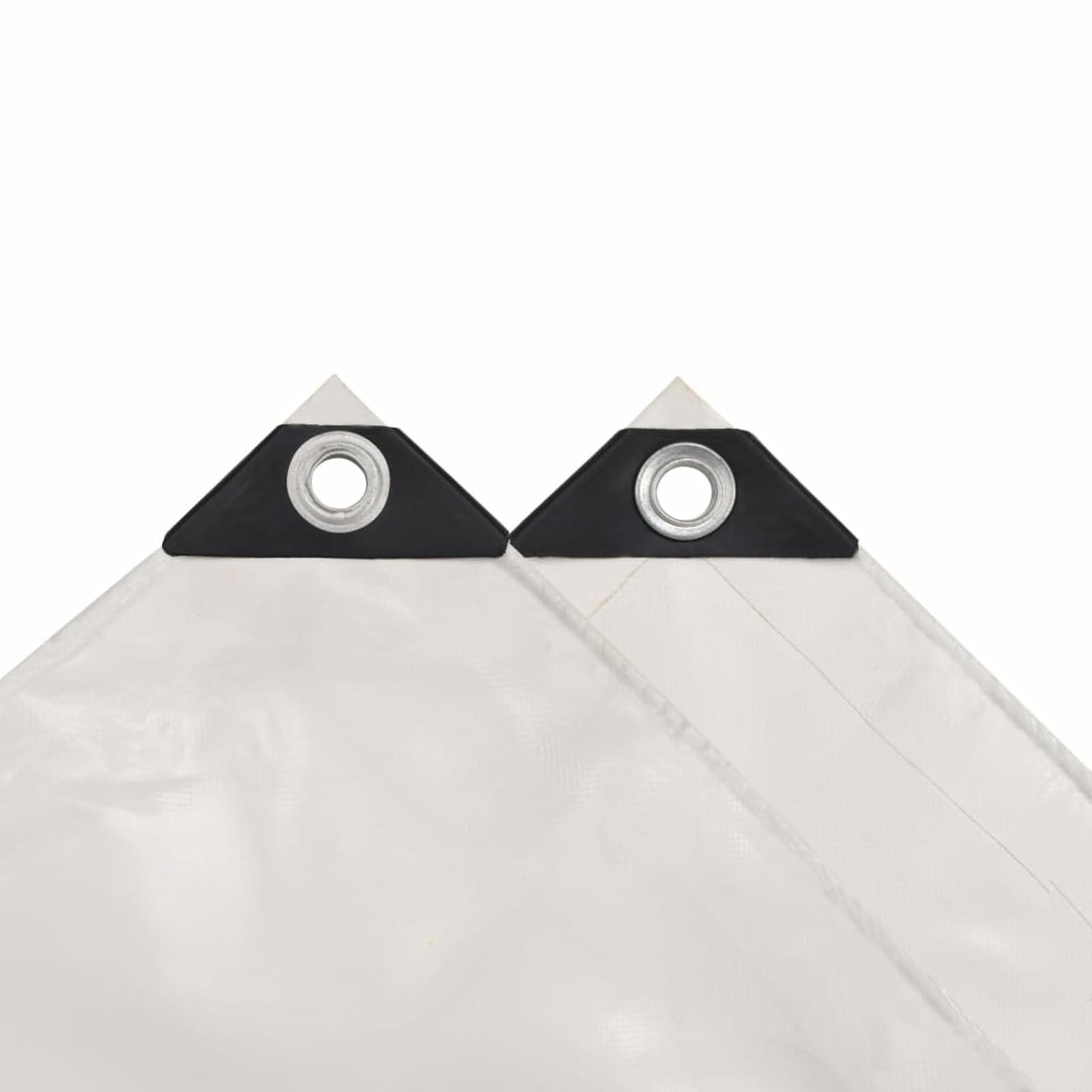 Lona 650 g/m² 4x8 m Blanco Toldos Impermeables Exterior Cobertor Piscina Invierno
