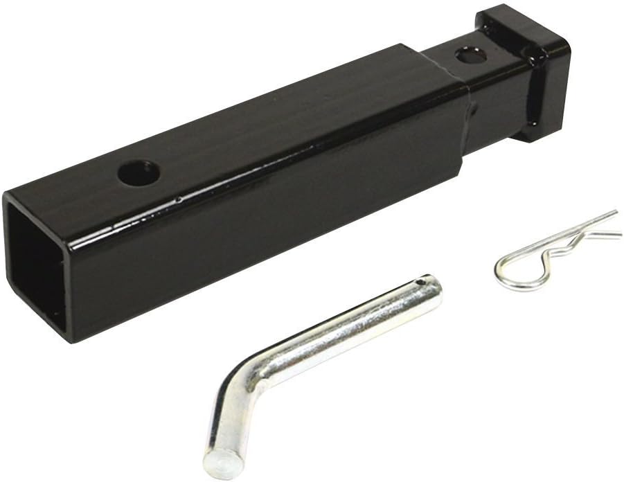 Tow Hitch Adapter 2” to 1-1/4” Inch Hitch Adapter 2" Converter Hitch Extender Adapter (Pin Included)