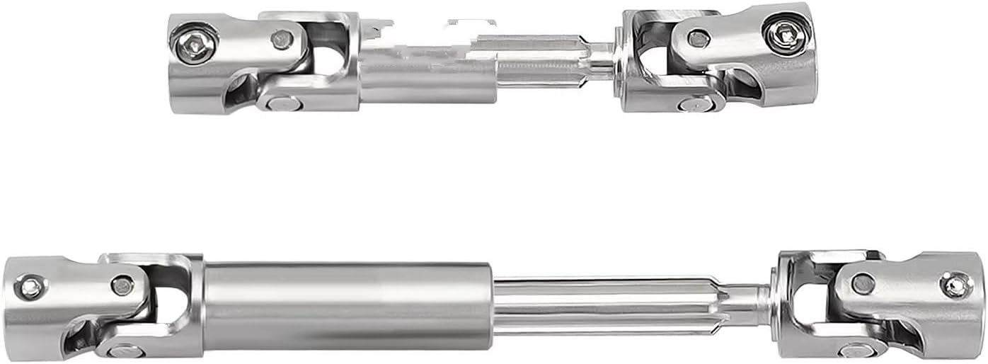 RCドライブシャフト For FMS FCX24M 1/24 RC カークローラーアップグレードアクセサリーステンレススチールセンタ