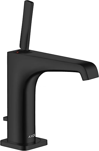 Miniatura 4 de AXOR Citterio E 36100001 - Grifo de lavabo de baño de lujo moderno pulido a mano con 1 manija de 1 9 pulgadas de alto en cromo, 36100001