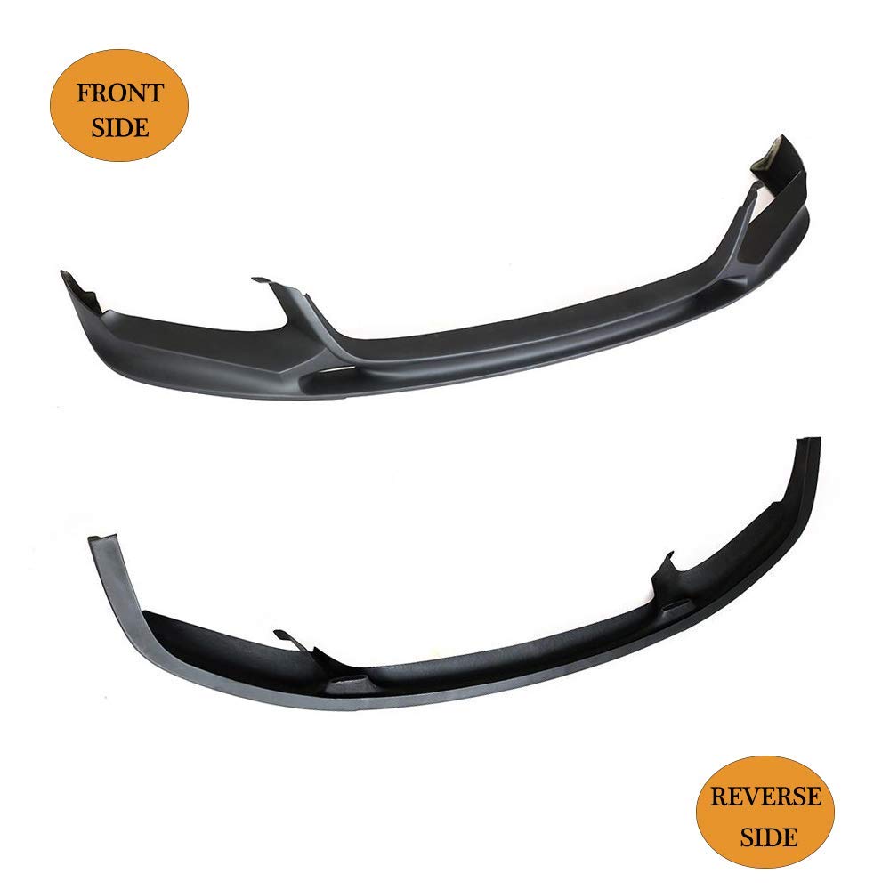 Black Front Lip Splitter R-Style For 2019-2021 BMW G11 G12 M Sport LCI 7 Series
