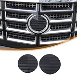 【Garantie et après-vente】Inclus : 2 pièces de protection décoratives avec logo avant et arrière. Veuillez vérifier si votre modèle de voiture est compatible avec les modèles avant d'acheter le mauvais produit. Nous traiterons votre problème dans les 24 heures.