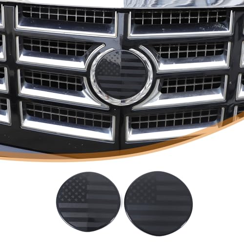 Emblemas de rejilla Escalade 2007-2014 ovalados para personalización delantera y trasera del coche