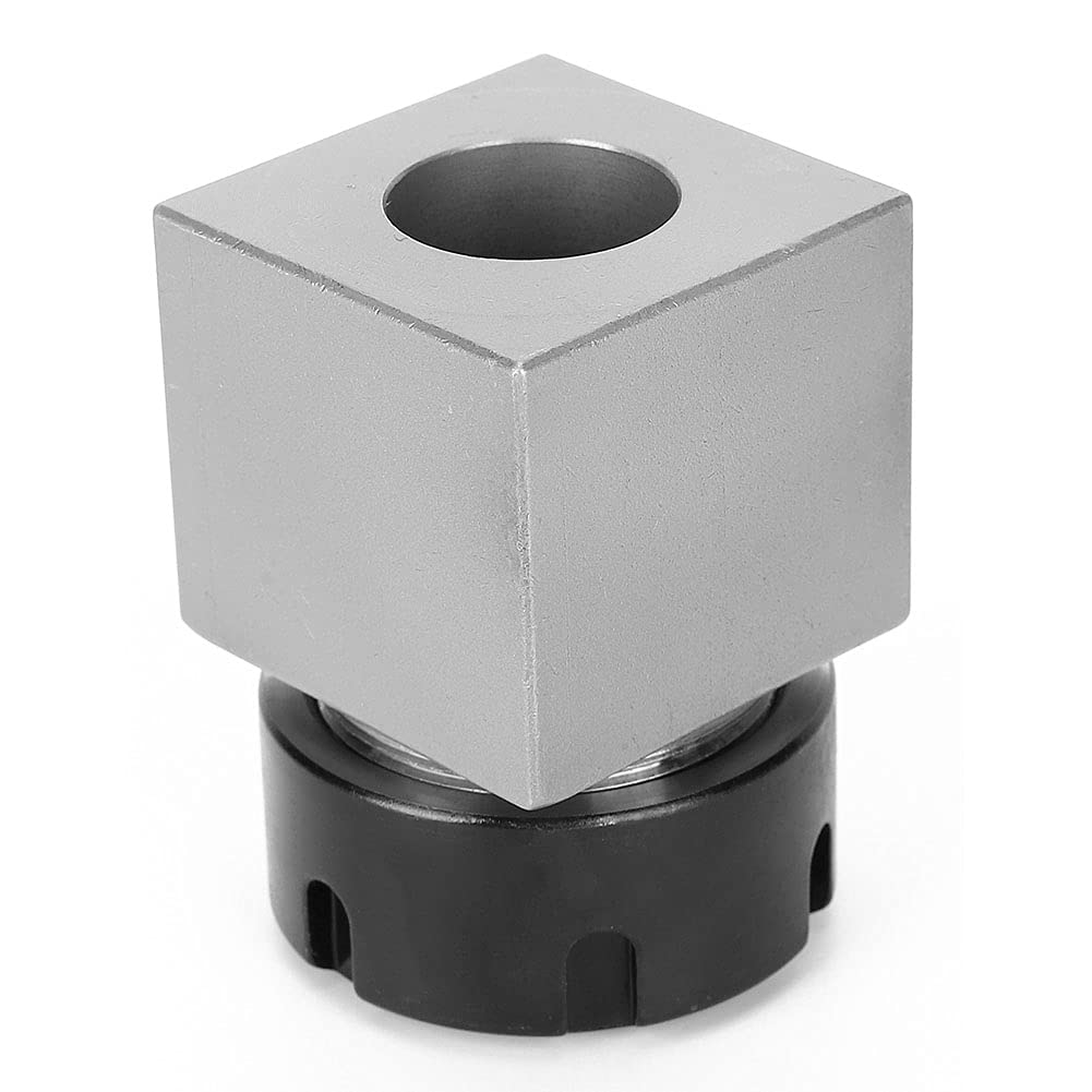 ER32 Spannzangenblock Vierkant/Sechskant, ER32 Spannzangenblock Spannzangenhalter für Drehmaschinen-Graviermaschinen, Industrielle Spannzangen(Square)