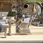 Loberon Outdoorsessel Chandevion Rattan Braun