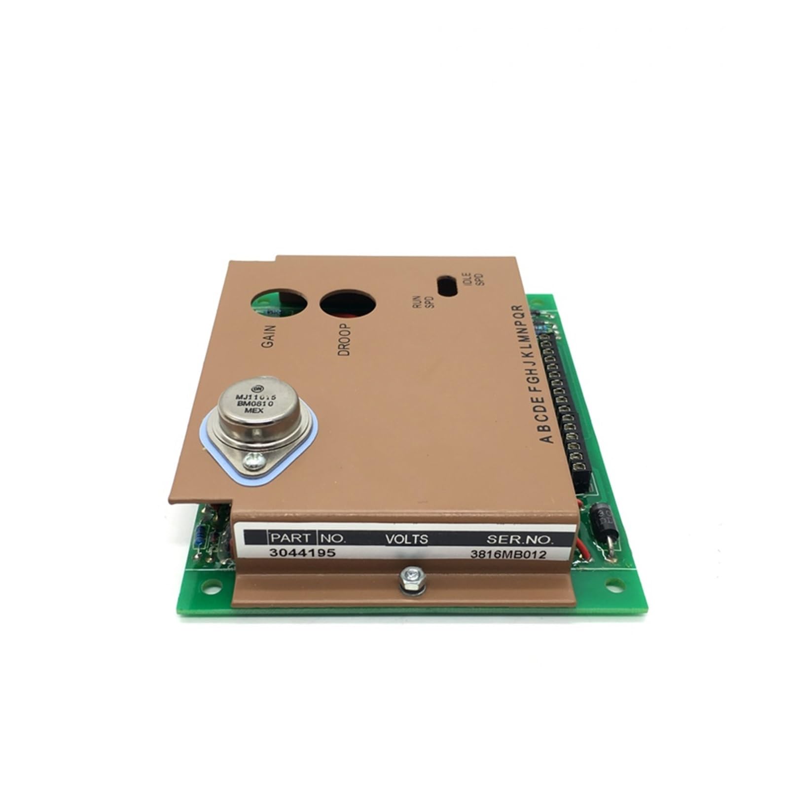 Régulateur de Moteur 3044195 for Groupe électrogène Carte de contrôleur de Vitesse électrique Pièces de Groupe électrogène