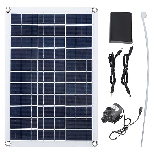 12V Solar Water Pump, Solarbetrieben, Leise, 800L/h, Für Garten Teich Wasserfälle Pond Bag Bachlauf - Effiziente Solarpumpe, Umweltfreundlich, Ideal Für Vogeltränken Und Wasserspiele