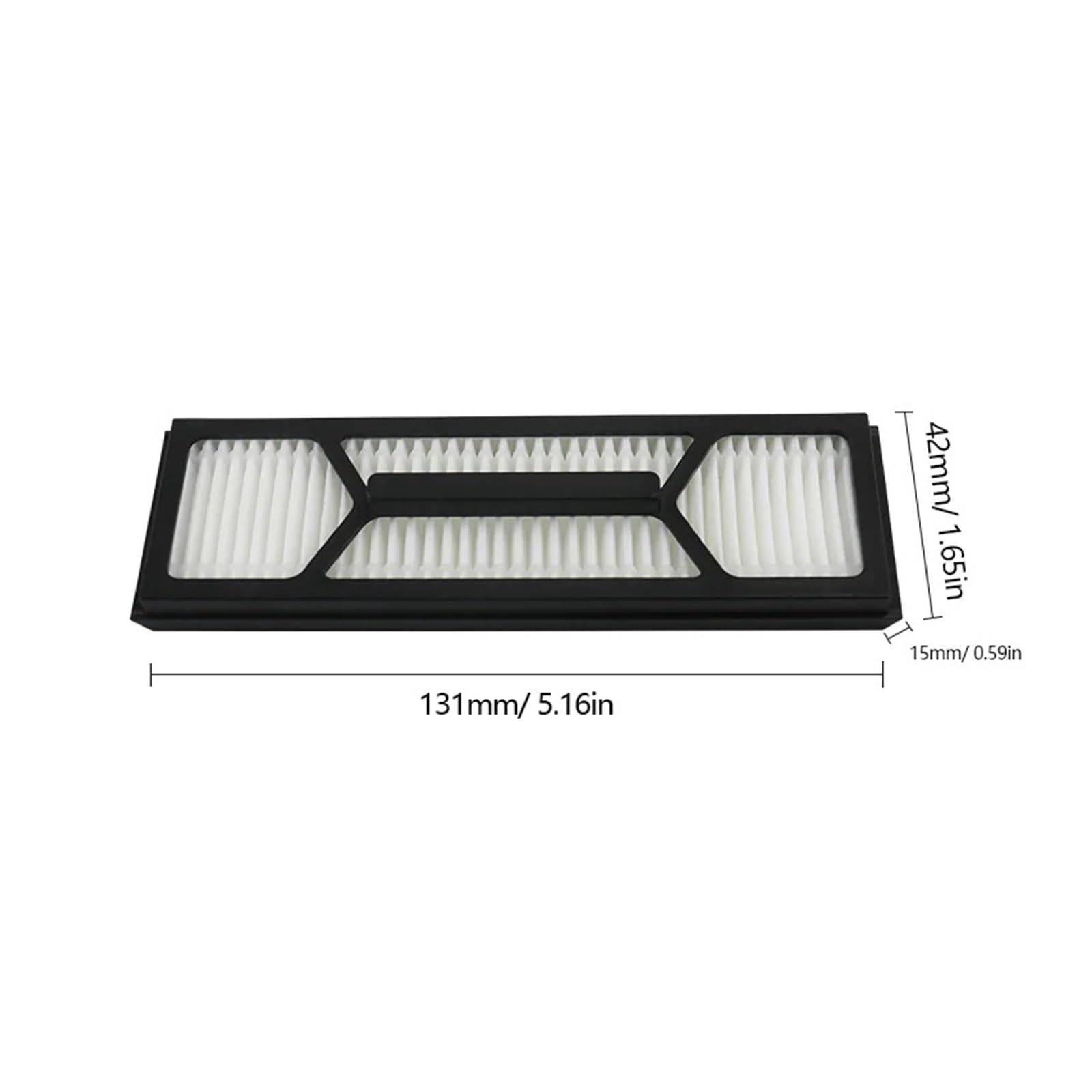 Compatible avec les accessoires de remplacement for aspirateur robot Eufy S1 Pro, brosse principale, brosse latérale, filtre HEPA, sac à poussière(12)