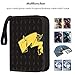 POKONBOY 648 Pockets Baseball Card Binder for Trading Cards, Carrying Case Card Sleeves Card Holder Protectors Set Perfect for Skylanders, Top Trumps and Football Card
