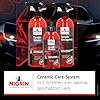NIGRIN Performance Ceramic Detailer, verstärkt den Effekt der Versiegelung, geeignet für folierte Fahrzeuge und unbehandelte Original-Lacke, 750 ml, rot #5