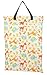 Large Hanging Wet/Dry Cloth Diaper Pail Bag for Reusable Diapers or Laundry (Giraffes)