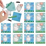 GOOD SHEPHERD DESIGN: Inspires faith and reminds kids of the Good Shepherd, bringing biblical themes to craft time. EASY ASSEMBLY: Comes with pre-cut pieces for simple assembly, perfect for young crafters. IDEAL FOR SUNDAY SCHOOL: Great for church ev...