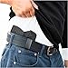IWB Gun Holster by PH - Concealed Carry Soft Material - Soft - Fit M&P Shield 9mm.40.45 Auto/Glock 19 26 27 29 30 33 42 43 / Ruger LC9, LC380 - Taurus Slim, PT111 G2 - Springfield XDs Hellcat