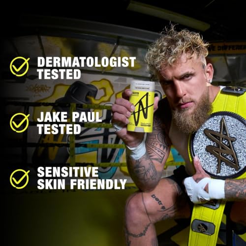 Image of W By Jake Paul Men's Aluminum-Free Deodorant, Sensitive Skin Friendly, Dermatologist Tested, Vitamin-Infused Deodorant for Men, Original Scent, 2.6 oz