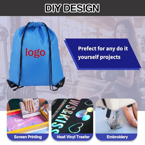 COIDEA Drawstring Backpack 6-Pack