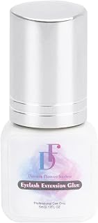 Lash Extension Glue, DF 0.5S Lash Glue for Eyelash Extensions 7-8 Weeks Retention Eyelash Glue Professional Use Only 5ML