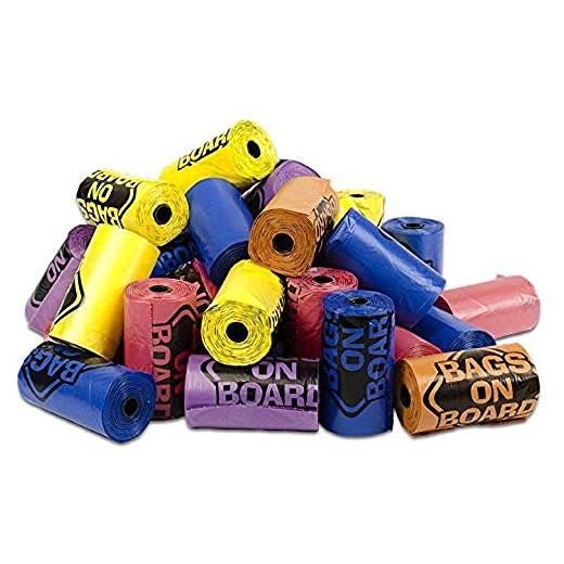 Bags On Board Colorful Pet Waste Bags