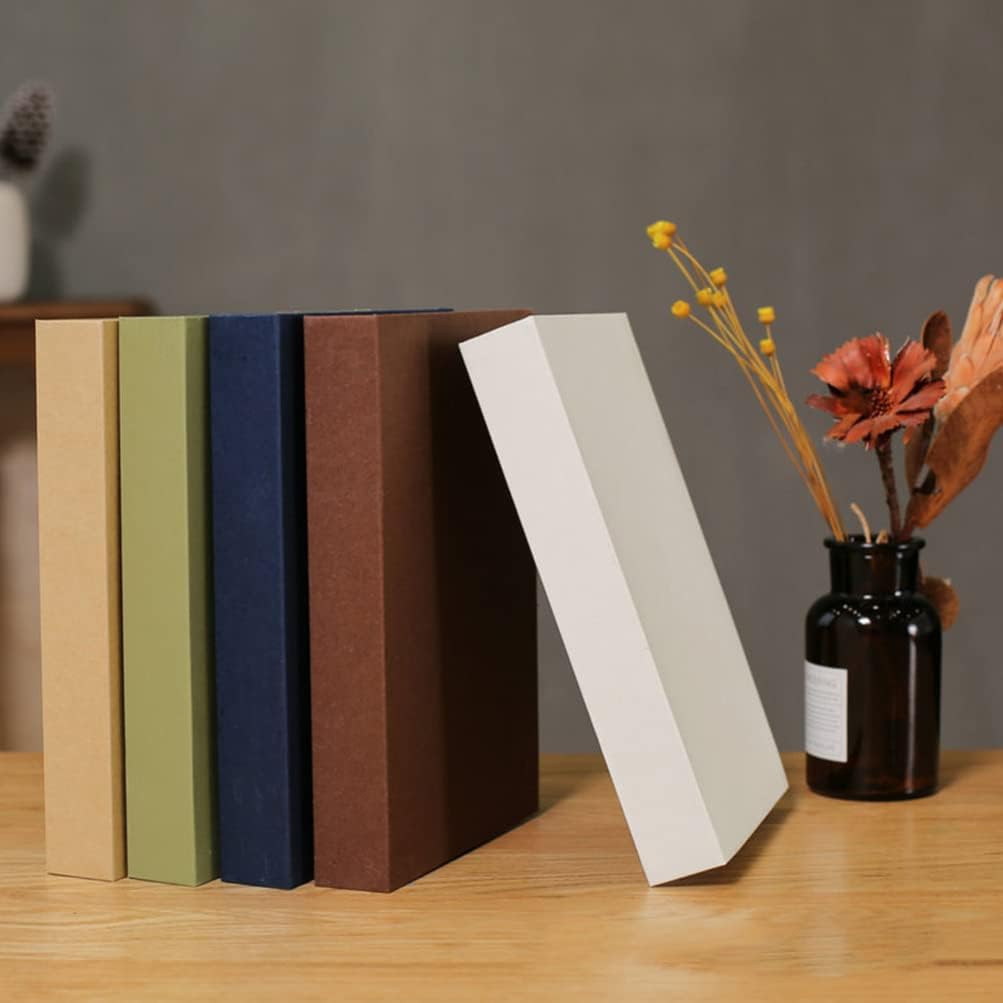 Simulation Book Decoration - 3 Pcs Decorative Faux Book Stack for Home Office Coffee Shop & Hotel Decor - Perfect for DIY Crafts 10.6X6.7X1.8 Inches