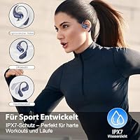 Bluetooth Kopfhörer Sport, In Ear Kopfhörer Kabellos Bluetooth 5.4, Laufen – Ansicht 7