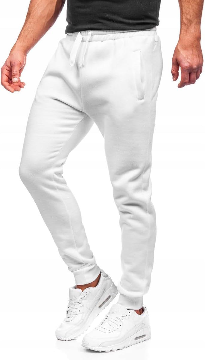 Men's Sweatpants Workout Joggers Gym Pants for Men Casual Lounge Track Pants with Pockets - Image 4