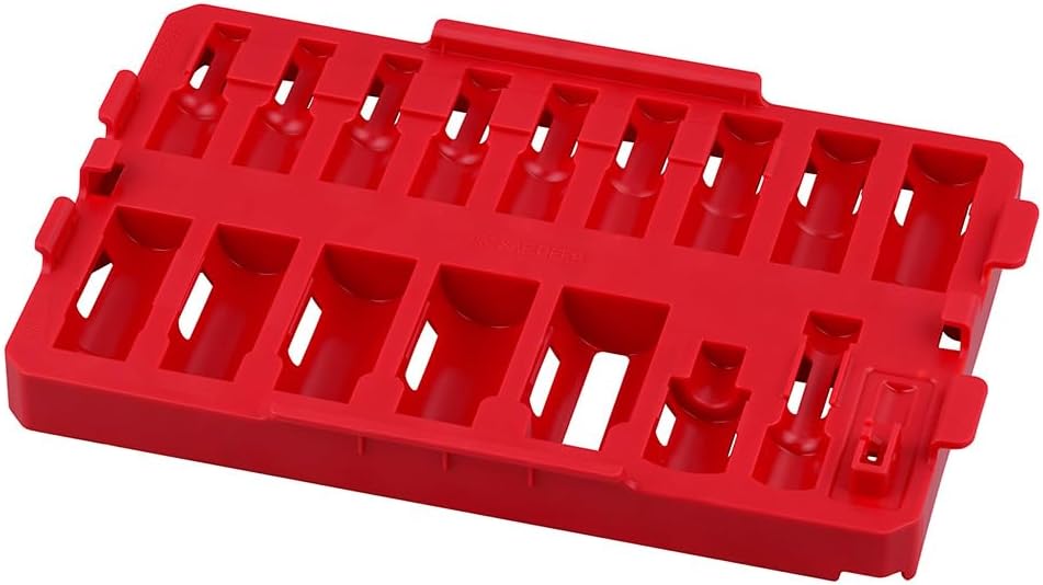 Milwaukee Electric - Impact Socket 3/8. DR 17PC SAE Tray ONLY