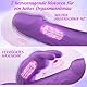 Lotusblooms G-Punkt Realistischer Dildo Vibrator für Frauen Klitoris, 10*10 Superstarke Dual-Vibrationsmodi Sex Spielzeug für Paare Solo, Leiser IPX6 Rabbit Vibratorensets Luxuriöser Extrem Sex Toyset