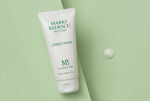 Miniatura 3 de Mario Badescu Máscara de ginkgo, mascarilla hidratante para el cuidado de la piel para hombres y mujeres con manteca de karité y vitamina E,