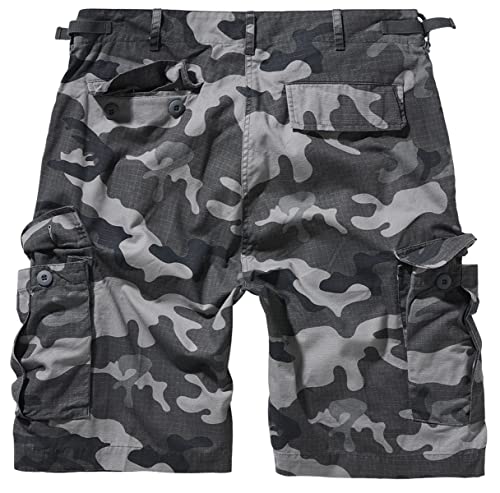 Brandit BDU Ripstop Shorts, Color: grey camo, Size: XL – vue 2