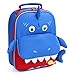 yodo Kids Insulated Lunch Tote Bag with Name Tag, Shark