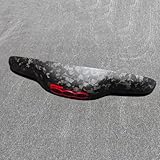 carwoman Dry Carbon Fiber Material North American Version Rear Boot Handle Trims for Fiat 500 595