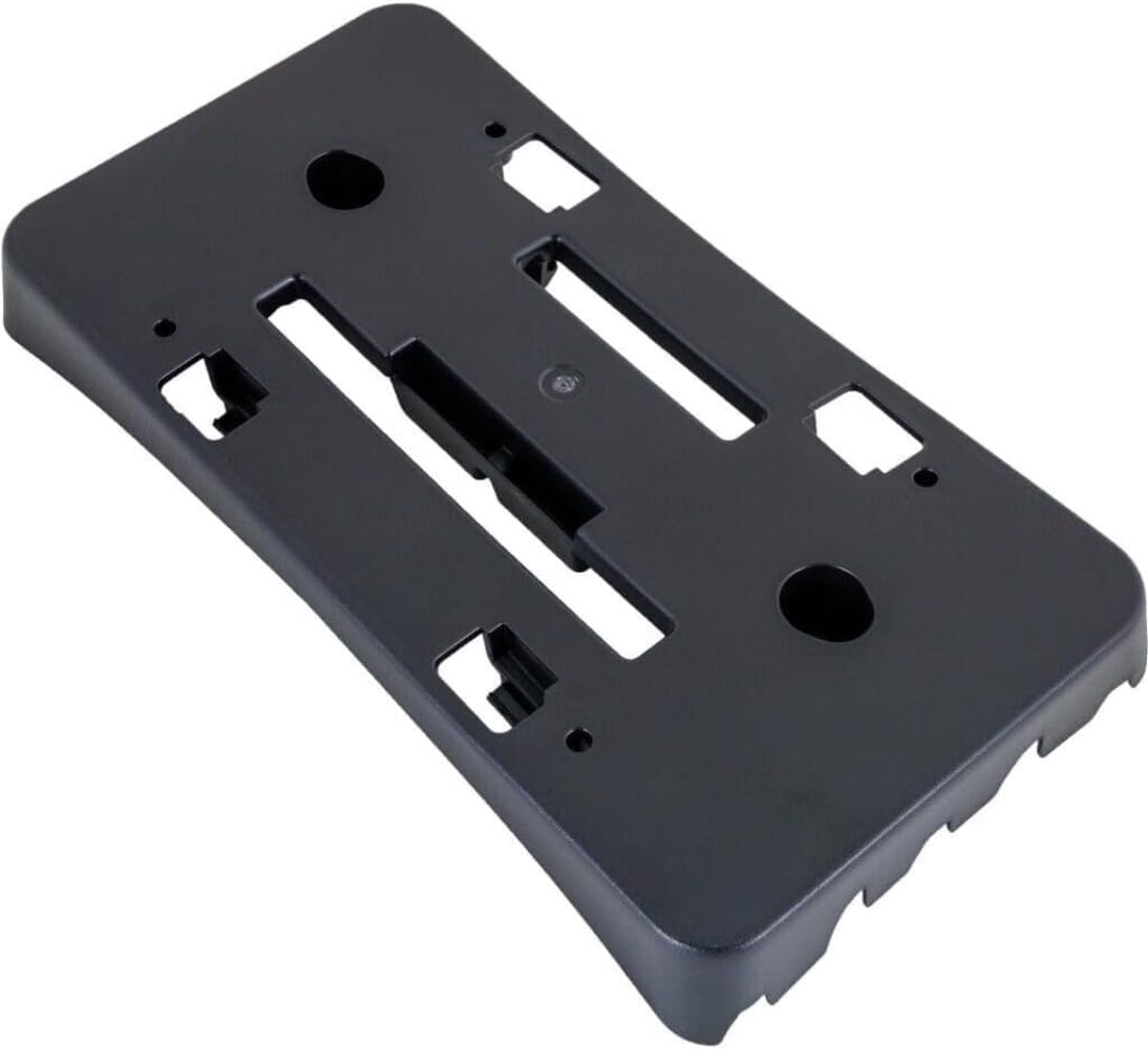 I-Match Auto Parts Front License Plate Frame Bracket Tag Holder Black Textured PP Plastic for 2019-2025 Chevrolet Malibu 84524301 GM1068208