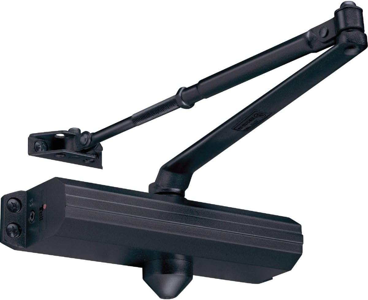 Tell Dc100451 600 Series Adjustable Door Closer, Aluminum